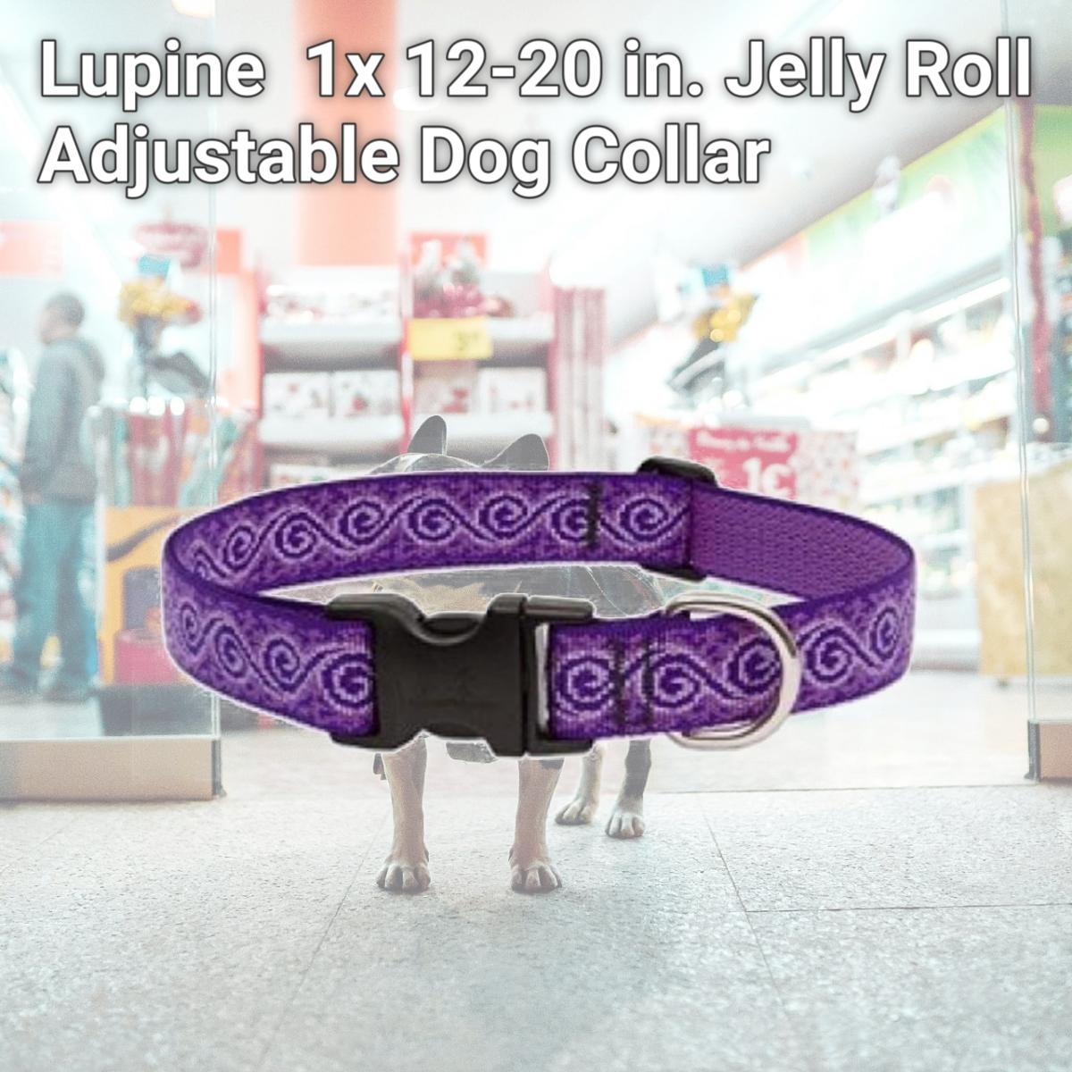 Picture of Lupine 223733 1x 12-20 in. Jelly Roll Adjustable Dog Collar