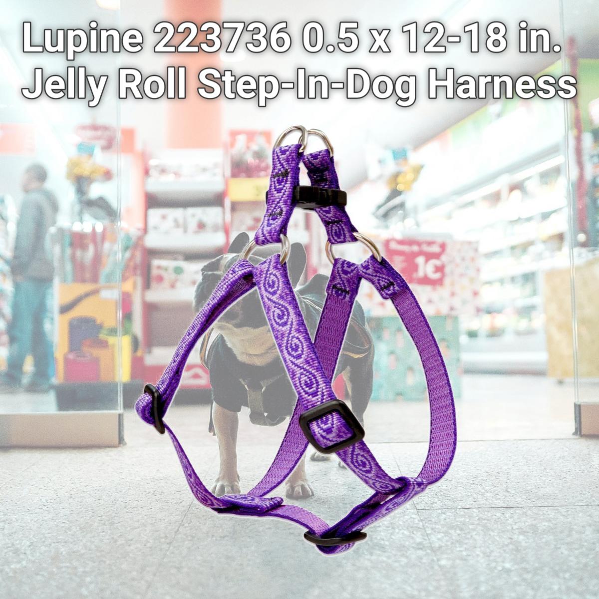 Picture of Lupine 223736 0.5 x 12-18 in. Jelly Roll Step-In-Dog Harness