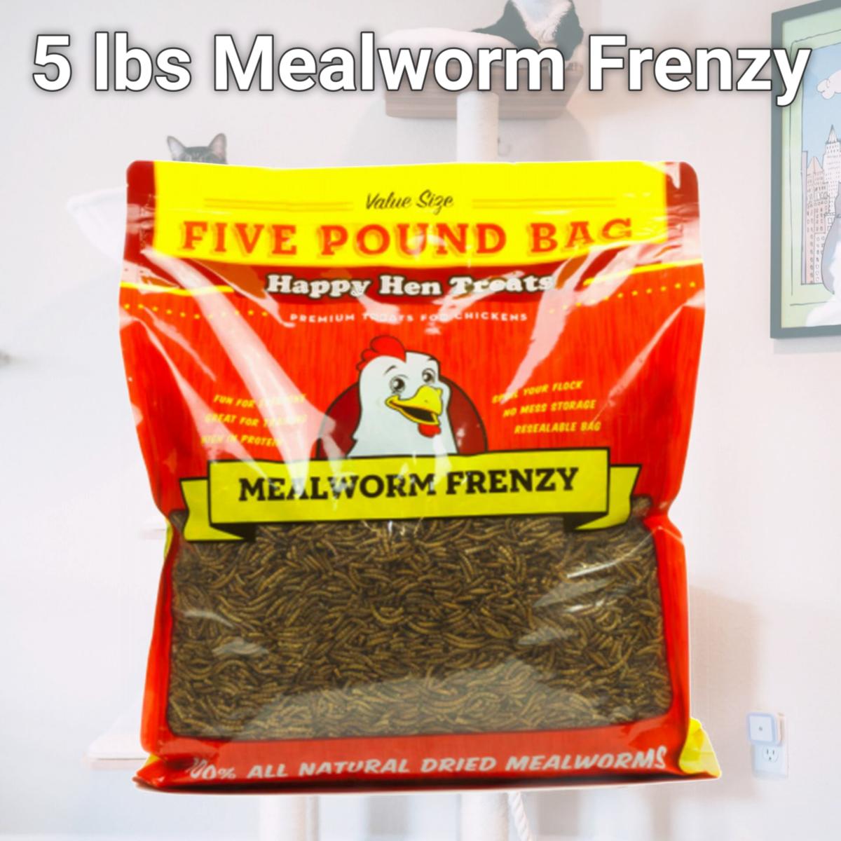 Picture of Happy Hen Treats 215104 5 lbs Mealworm Frenzy
