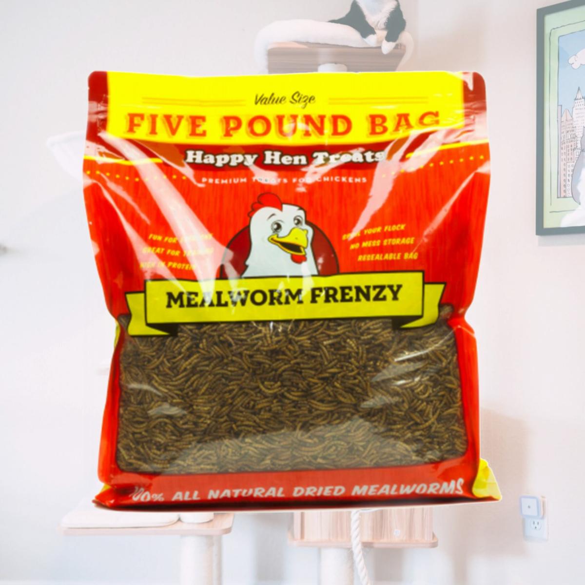 Picture of Happy Hen Treats 215104 5 lbs Mealworm Frenzy