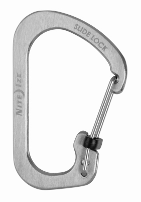 Picture of Nite Ize 214955 No.3 Slide Lock Carabiner - Stainless Steel