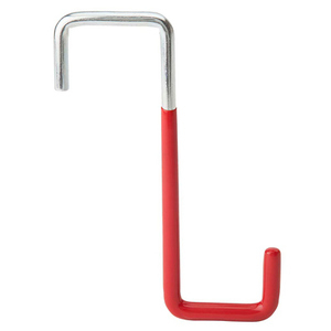 206866 6 in. Rafter Hooks, Red Vinyl