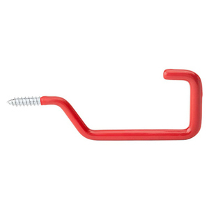 2213BC Series Rafter Screw Hook, 1/4 in Opening, 6 in L, Steel