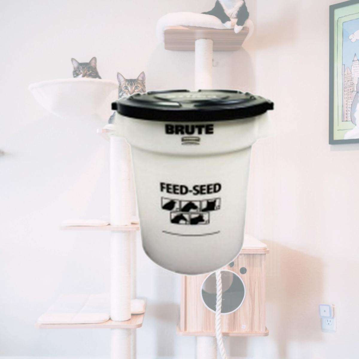 Picture of Rubbermaid Commercial Prod 224632 20 gal Feed & Seed Container - Lid Not Included 