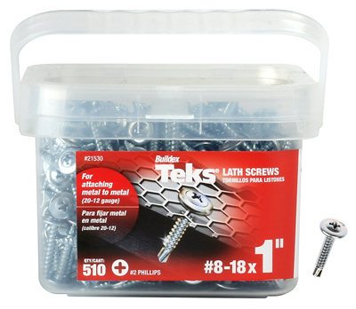 8 - 18 x 1 in. Lath Screw - 510 Per Pack