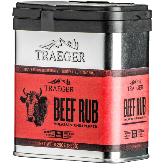 Picture of Traeger Pellet Grills 233128 BBQ Beef Rub - 8.25 oz.