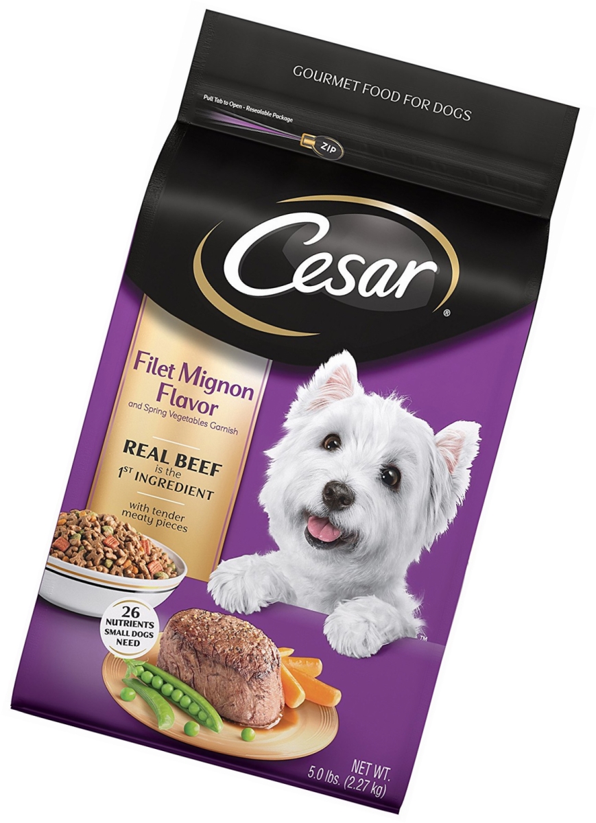 Picture of Cesar 233242 5 lbs Filet Mignon Flavor Dog Food