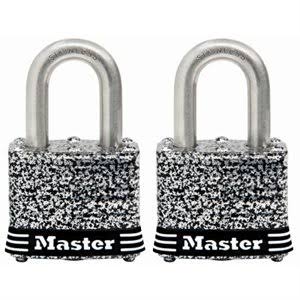 1.5 in. Stainless Steel Laminated Padlock - Pack of 2