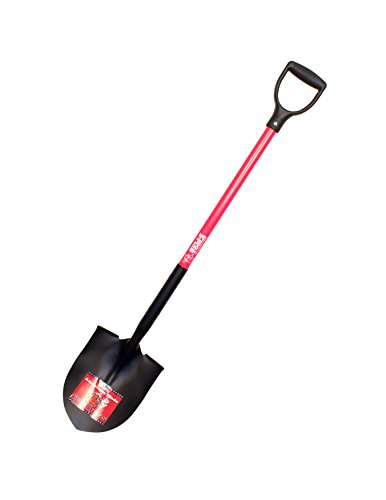 Picture of Bully Tools 231906 Fiberglass D-Grip Handle Steel Round Point Shovel