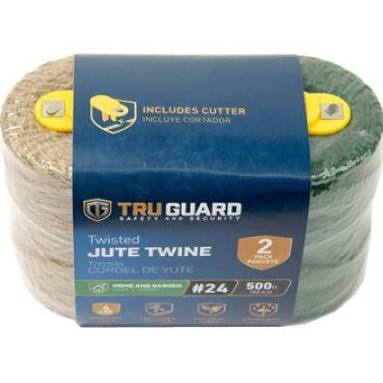 231741 Tru Gaurd Jute Twine, Pack of 2