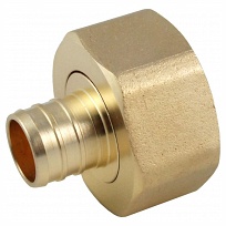 0.75 x 1 in. Brass Barb Female Swivel Adapter