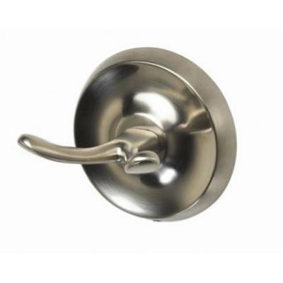 Home Point Round Robe Hook, Nickel - Pack of 6