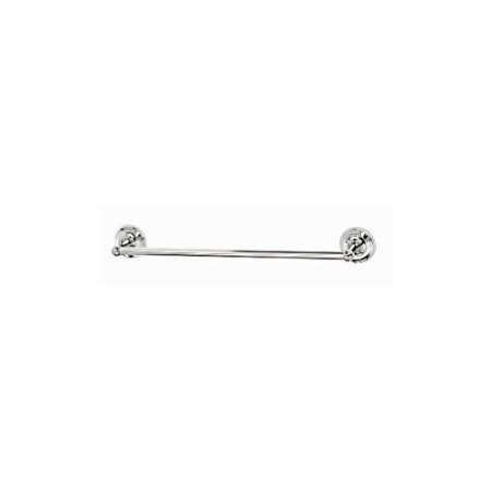 24 in. Home Point Round Towel Bar, Chrome