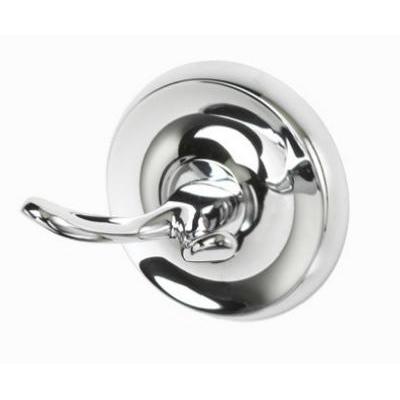 231180 Home Point Round Robe Hook, Chrome - Pack of 6