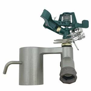 T-Post Fence Impact Sprinkler, Zinc