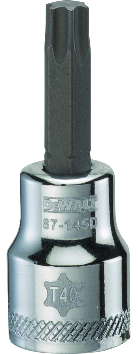 DeWalt T40 Sizes X 3/8 in. drive Torx Bit Socket 1 pc