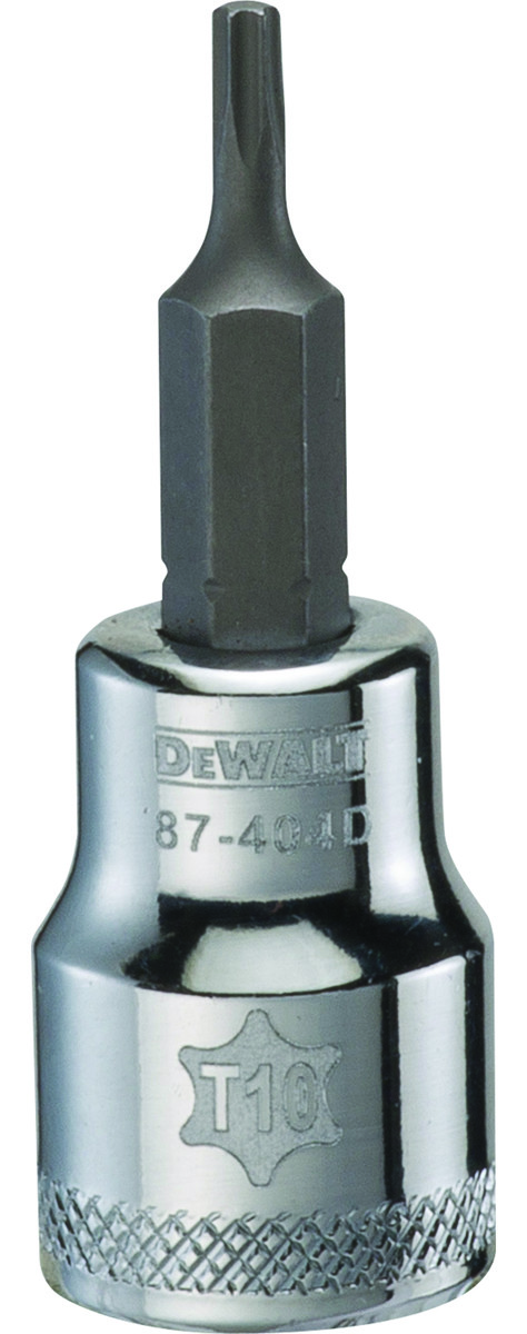 DeWalt T10 Sizes X 3/8 in. drive Torx Bit Socket 1 pc