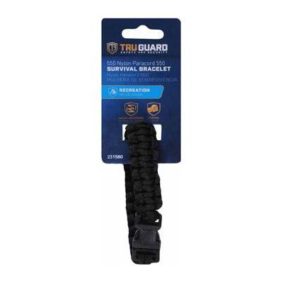 231581 550 Nylon Tru Guard Bracelet, Black