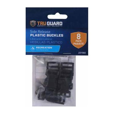 231582 Tru-Guard Side Release Plastic Buckles, Large - Pack of 8