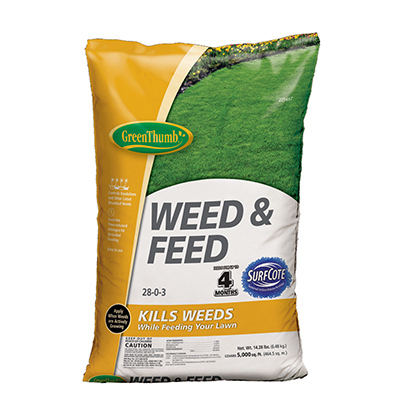 225487 Green Thumb 5000 sq ft. Coverage Weed & Feed