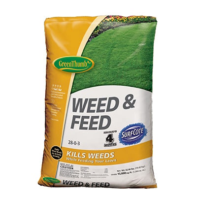 Green Thumb 15000 sq ft. Coverage Weed & Feed