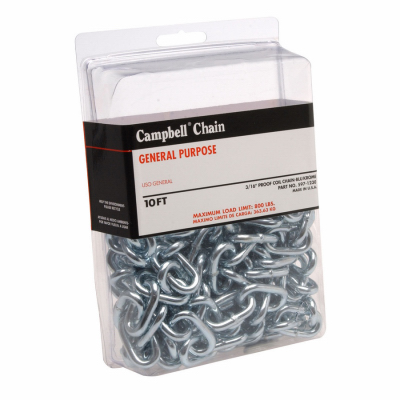 Picture of Apex Tool Group 231446 0.18 in. Grade 30 Proof Coil Chain&#44; Zinc Plated