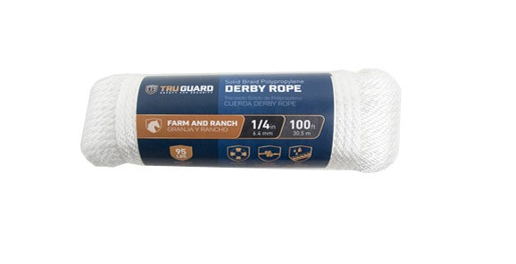 Picture of The MIBRO Group 231740 Smooth Braided Polypropylene Rope&#44; White