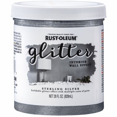 Brushable Glitter Paint, Silver