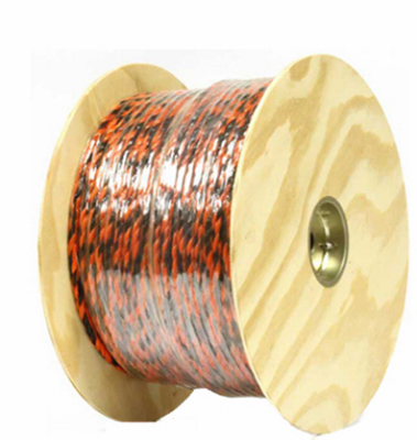 Picture of The MIBRO Group 235085 0.37 x 400 in. Polypropylene Twisted Truck Rope&#44; Black & Orange
