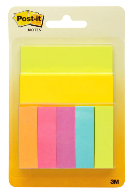 Picture of 3M 237979 Pastel Colors Sticky note