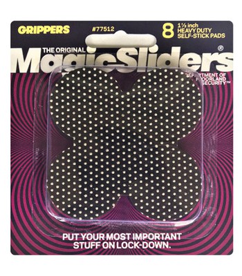 236839 1.50 in. Magic Gripper Sliders - Pack of 8