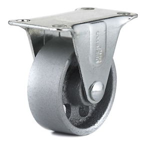 2 in. Industrial Sintered Iron Caster with Wheels