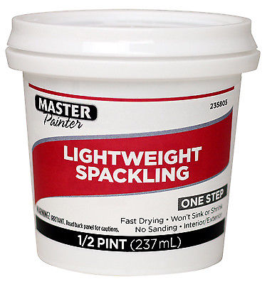 235805 Master Painter 0.5 PT Fast Spackling