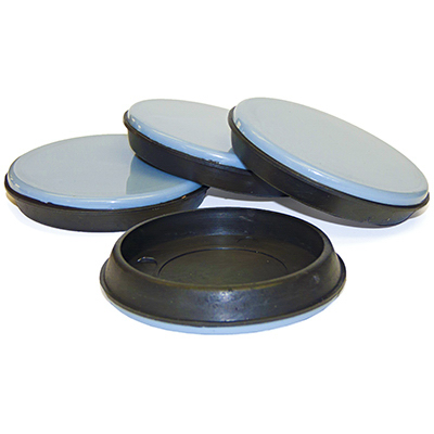 2.75 in. TruGuard Round Sliding Cup, Grey Blue - Pack of 4