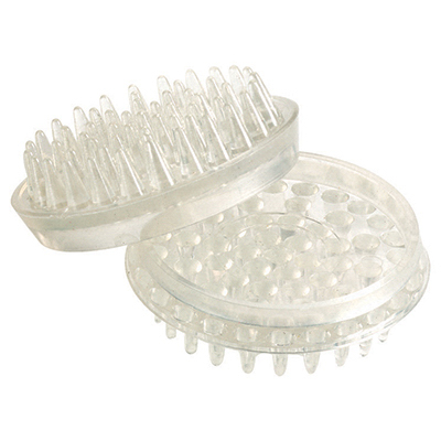 235936 1.87 in. TruGuard Plastic Round Spiked Cup, Clear - Pack of 4