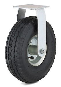 10 in. Industrial Pneumatic Wheel Caster