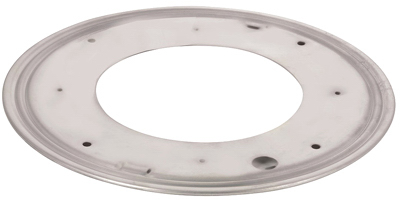 12 x 0.37 in. Round Swivel Plate