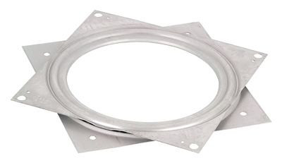 6 x 5 x 6 x 0.37 in. Square Swivel Plate
