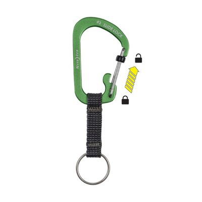 Nite Ize 239171 Slide Lock Lime Keyring