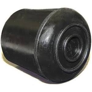 235878 0.87 in. TG Black Rubber Tip - Pack of 4