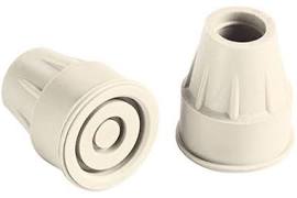 235920 TG ALM Brown Crutch Tip - Pack of 2