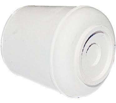1 in. Rubber Leg Tip, White