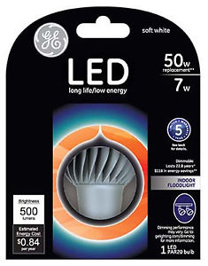 240190 7 W Par20 Bulb, Soft White - Pack of 2