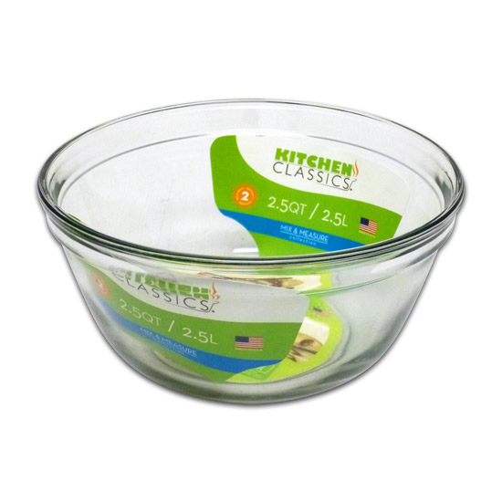 Picture of Libra 240462 1.5 Quarts Glass Mixing Bowl