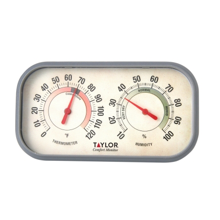 Picture of Taylor Precision Products 379864 Hygrometer & Thermometer Humidity Reader