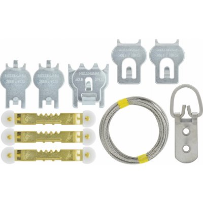 20-60 lbs High & Mighty Picture Hanging Kit, 13 Piece