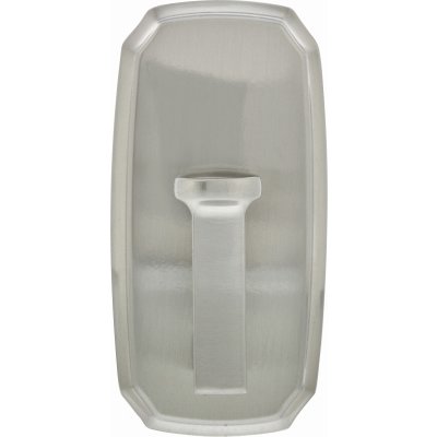 25 lbs High & Mighty Scalloped Decorative Hook - Satin Nickel, Large