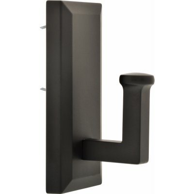 25 lbs High & Mighty Rectangle Decorative Hook - Oil Rubbed Bronze, Large