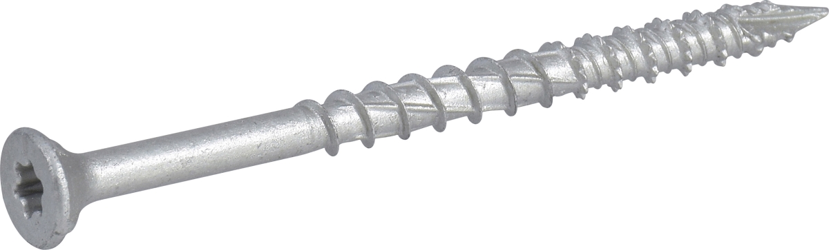 8 x 2.5 in. Interior Flat Head One Screw - Zinc, Pack of 97