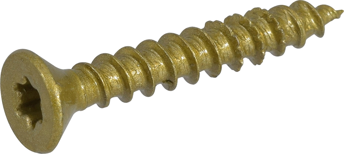 240679 10 x 3 in. Exterior Hex Washer Head One Screw - Bronze Epoxy, Pack of 64
